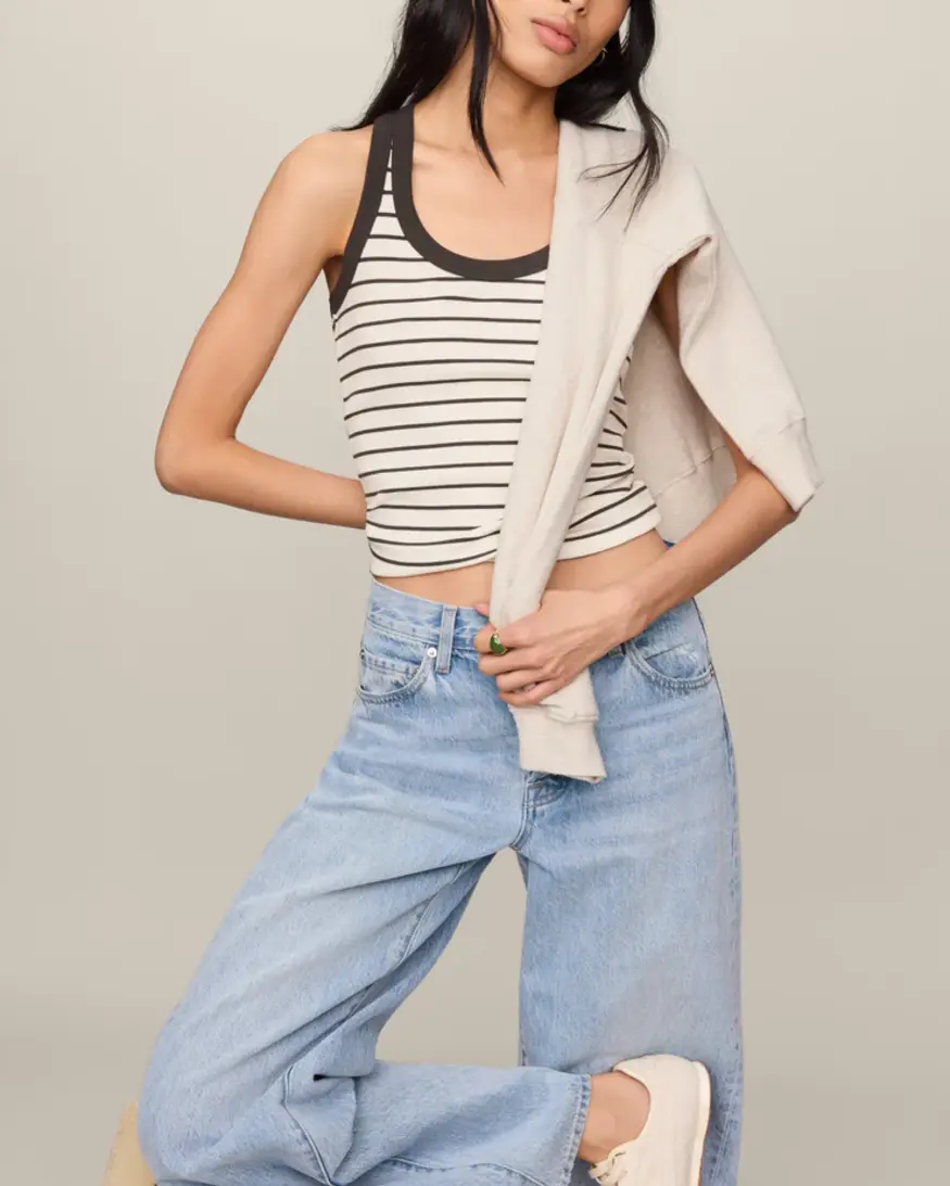 Z-Supply Rowe Striped Scoop Tank
