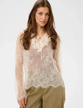 Cream Mira Blouse