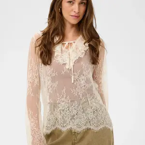 Cream Mira Blouse