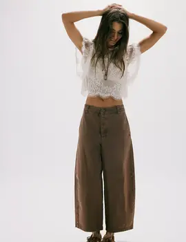 Free People Laydown Chino