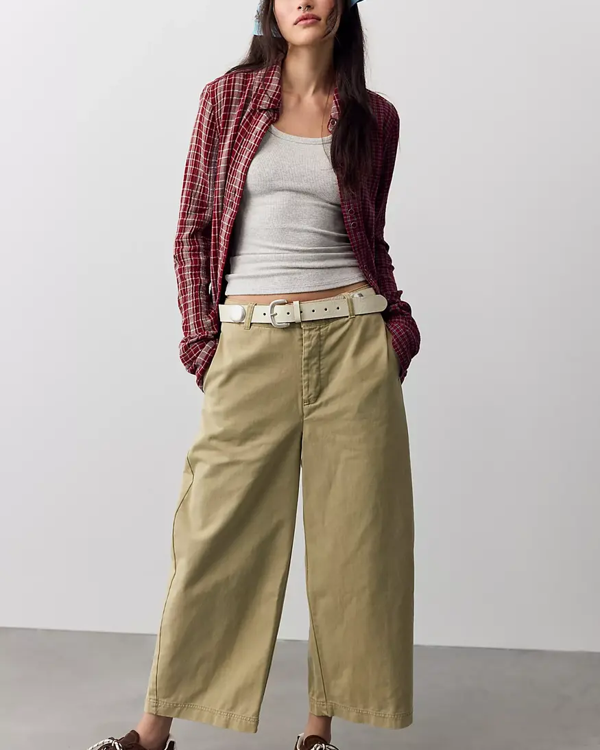Free People Laydown Chino