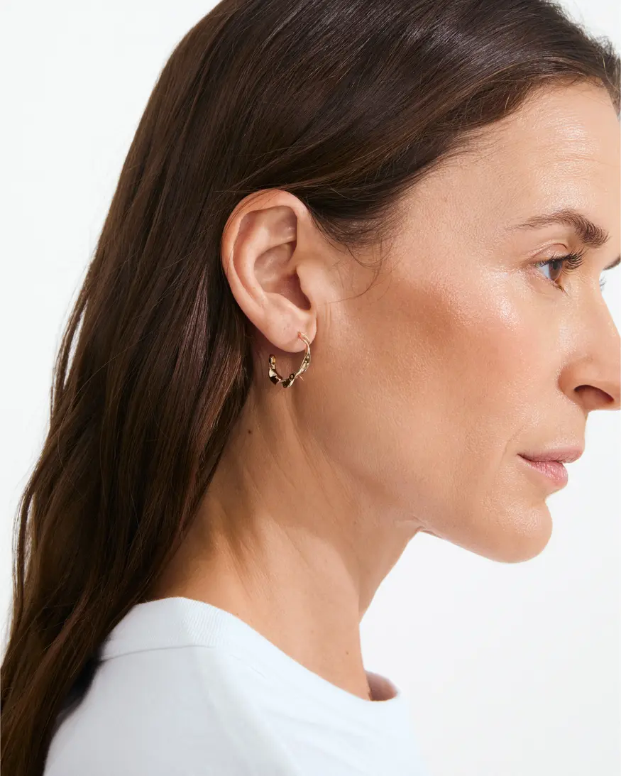Pilgrim Here Hoop Earrings