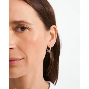 Pilgrim Here Hoop Earrings