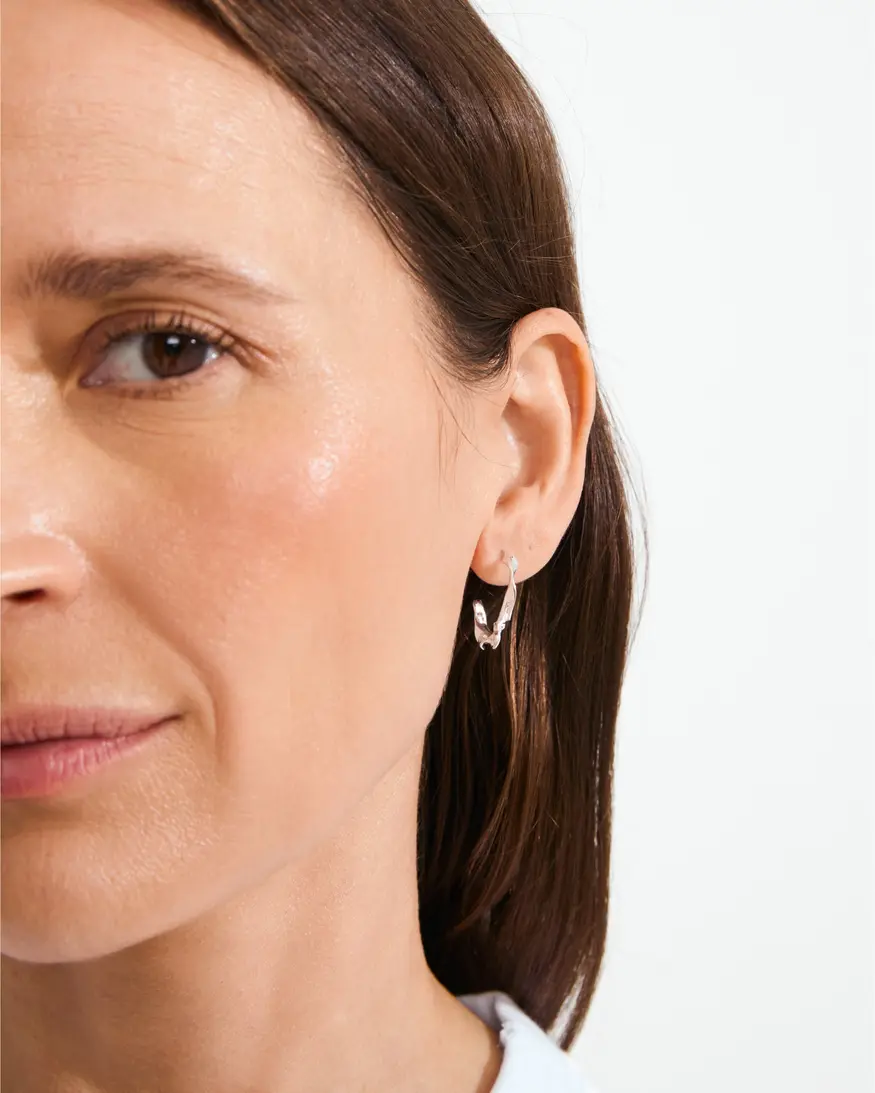 Pilgrim Here Hoop Earrings