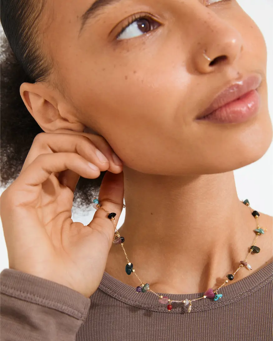 Pilgrim Here Bead Necklace