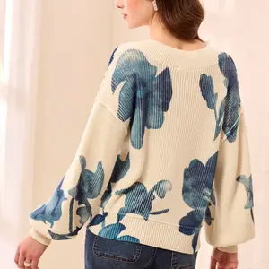 Tribal Charlotte V-Neck Sweater