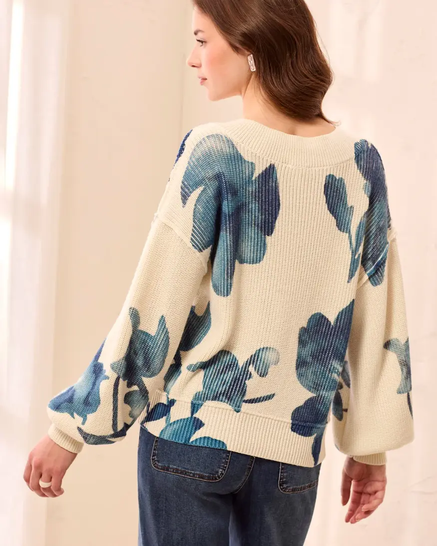 Tribal Charlotte V-Neck Sweater