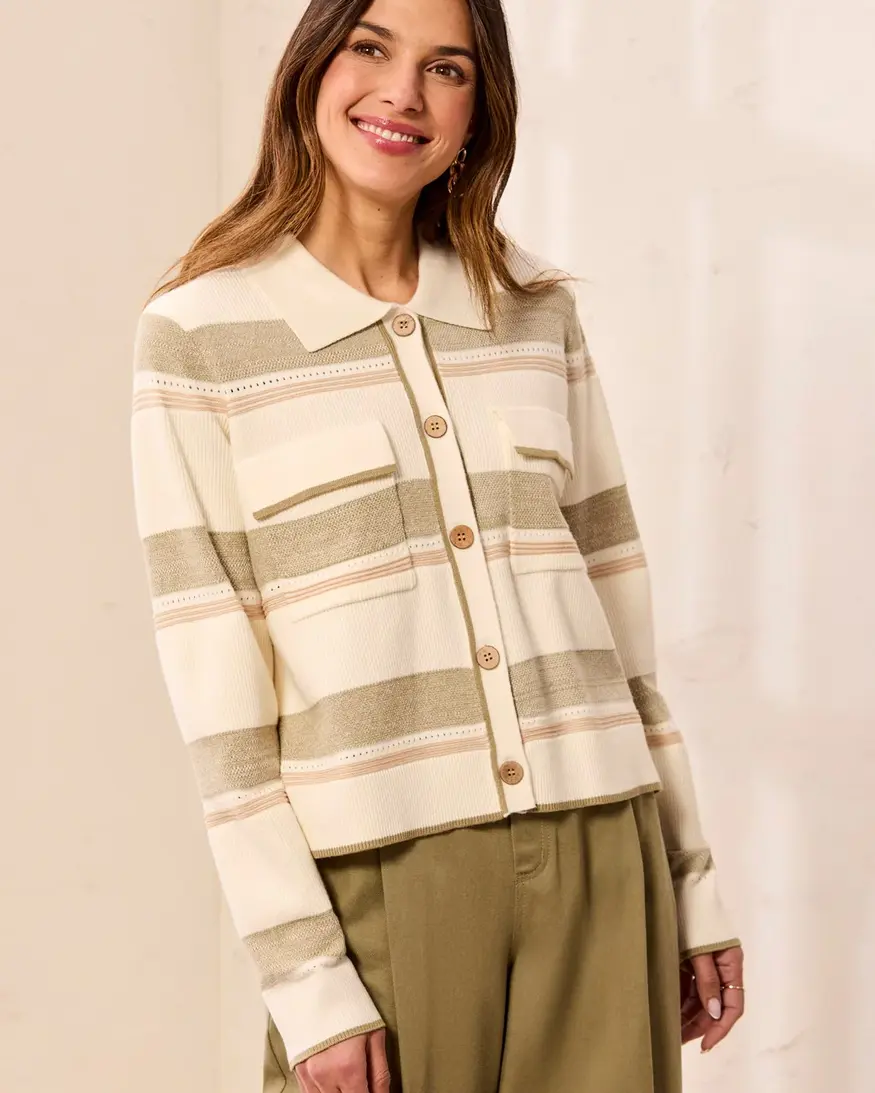 Tribal Chloe Pocket Sweater