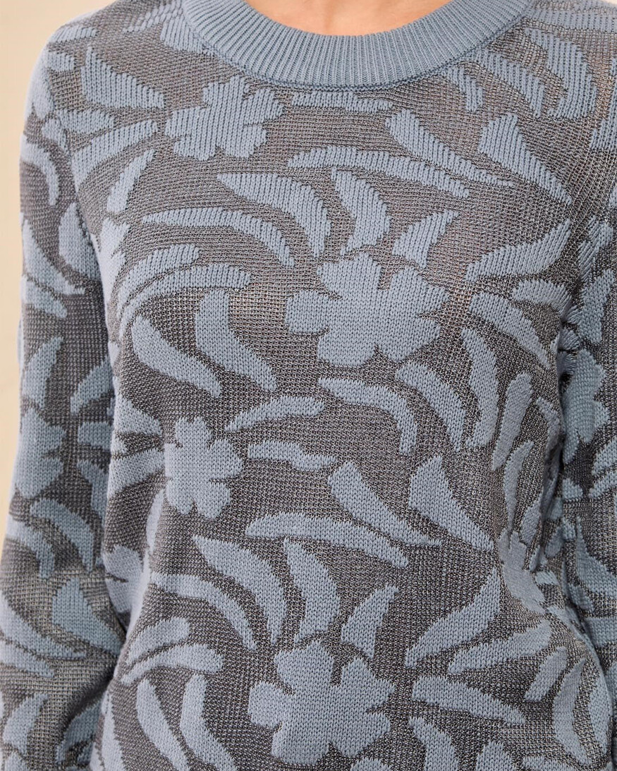 Tribal Cecilia Crew Neck Sweater