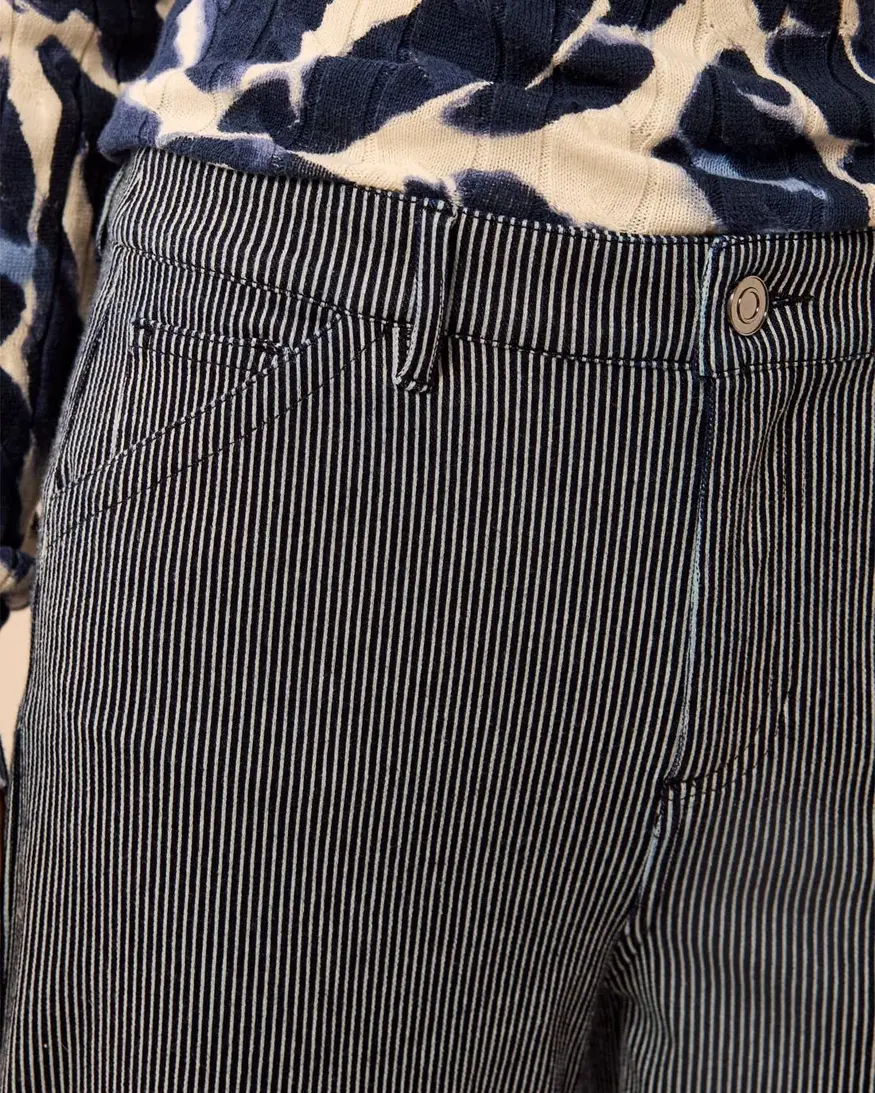 Tribal Christian Wide Cuff Pant