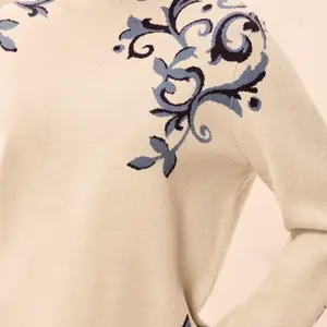 Tribal Cohen Funnel Neck Sweater