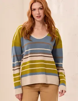 Tribal Chaya U-Neck Waffle