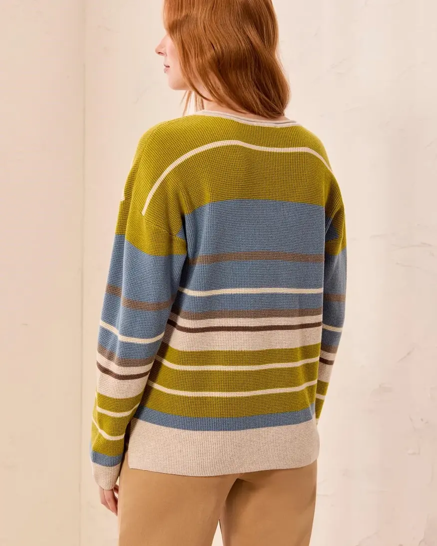 Tribal Chaya U-Neck Waffle