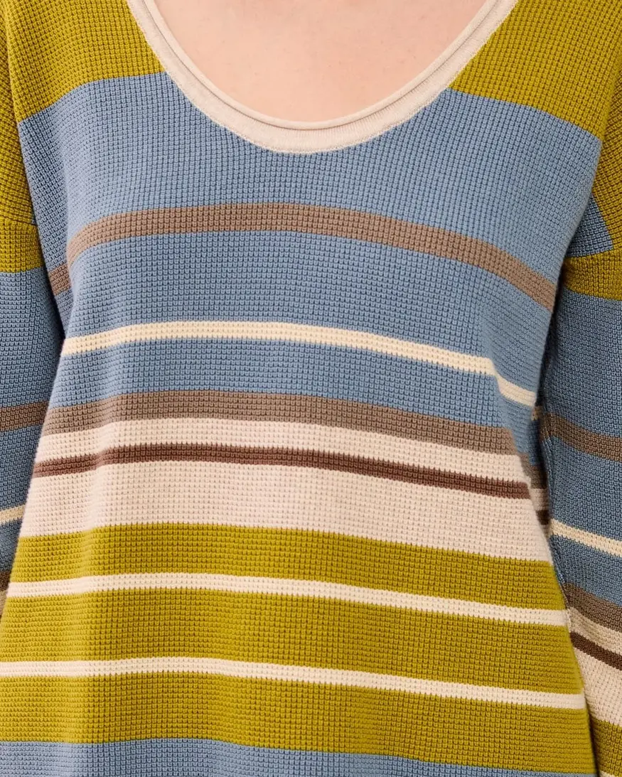 Tribal Chaya U-Neck Waffle