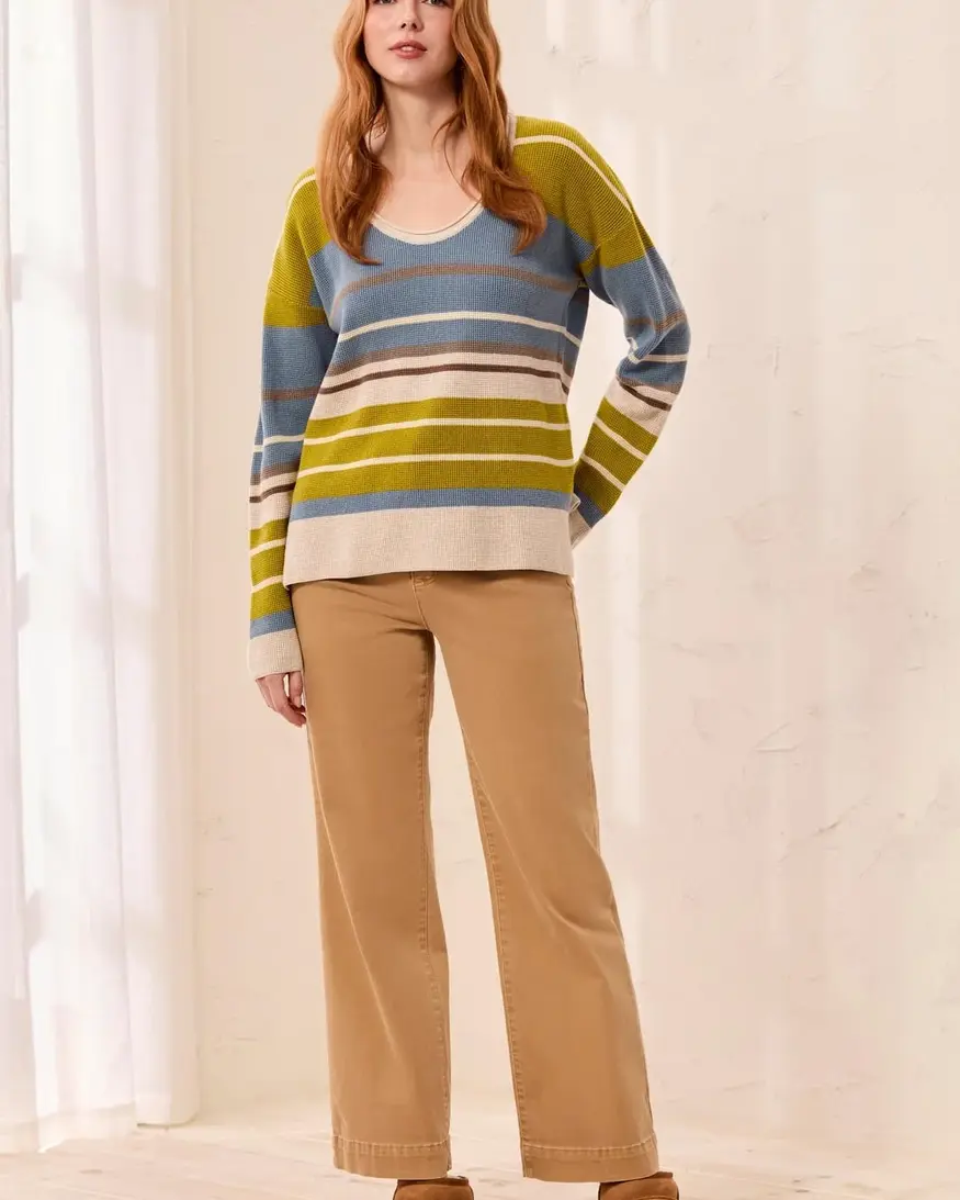 Tribal Chaya U-Neck Waffle