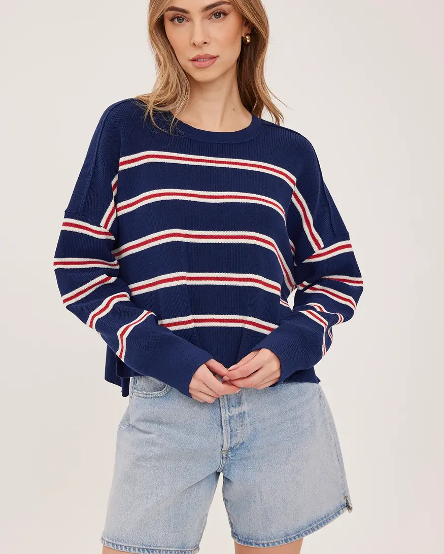 Gentle Fawn Echo Stripe Pullover
