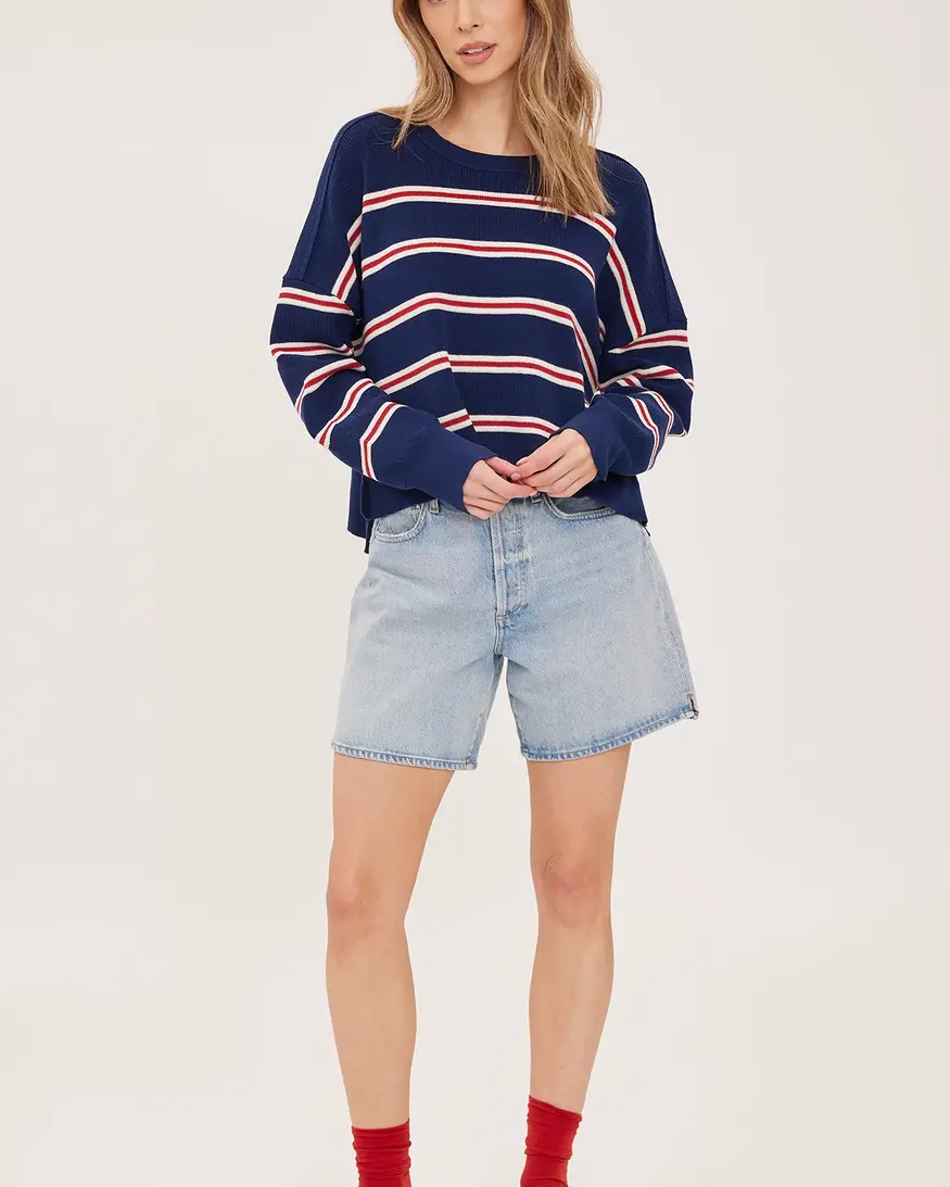 Gentle Fawn Echo Stripe Pullover