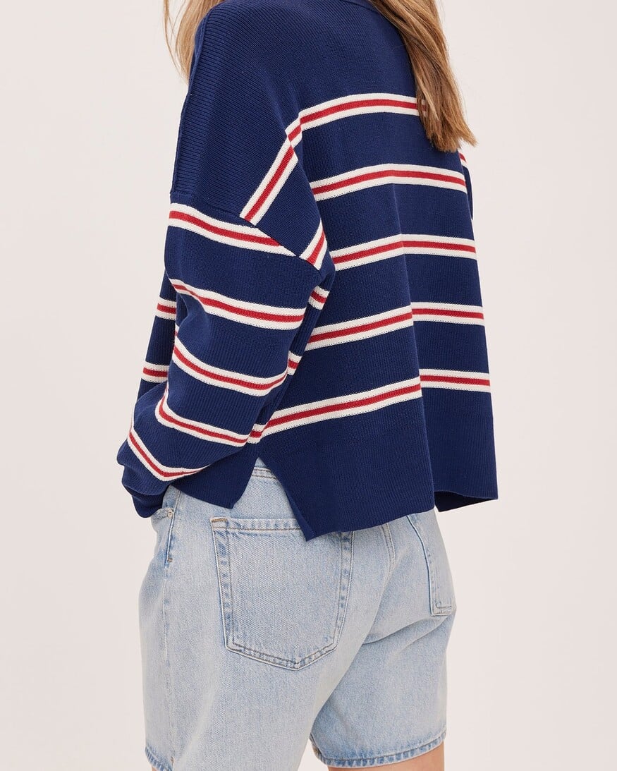 Gentle Fawn Echo Stripe Pullover