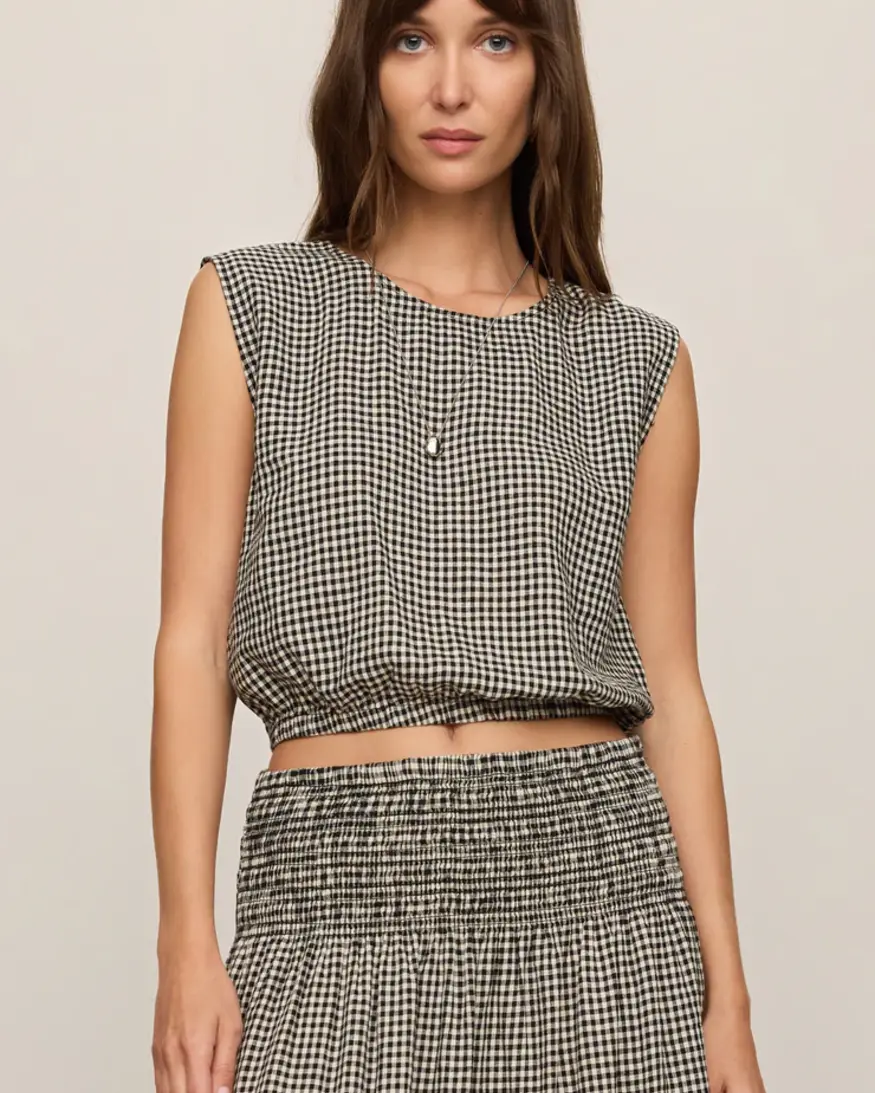 Z-Supply Merit Gingham Top
