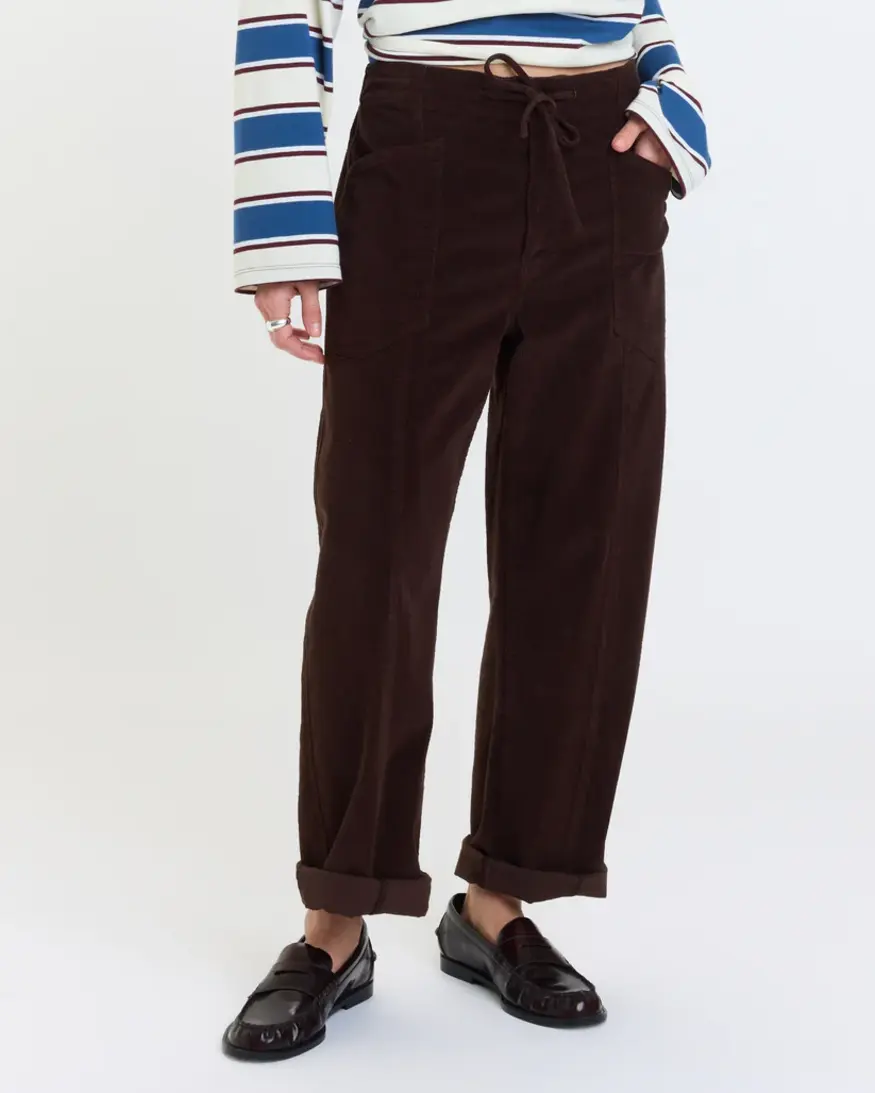 DAZE Villa Cord Drawstring Barrel