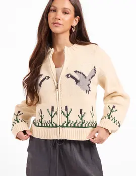 Songbird Zip Sweater