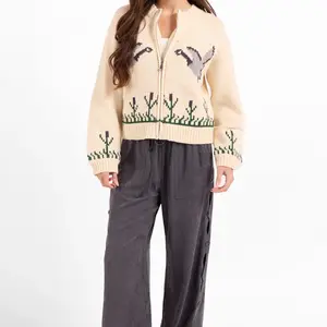 Songbird Zip Sweater