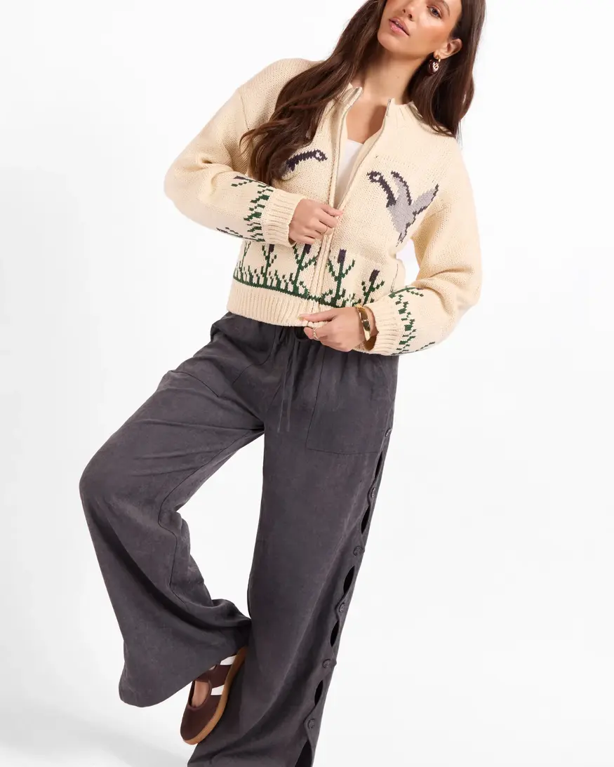 Songbird Zip Sweater