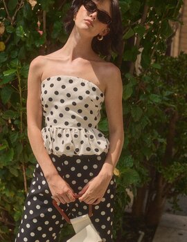 Lucy Paris Ariana Strapless Top