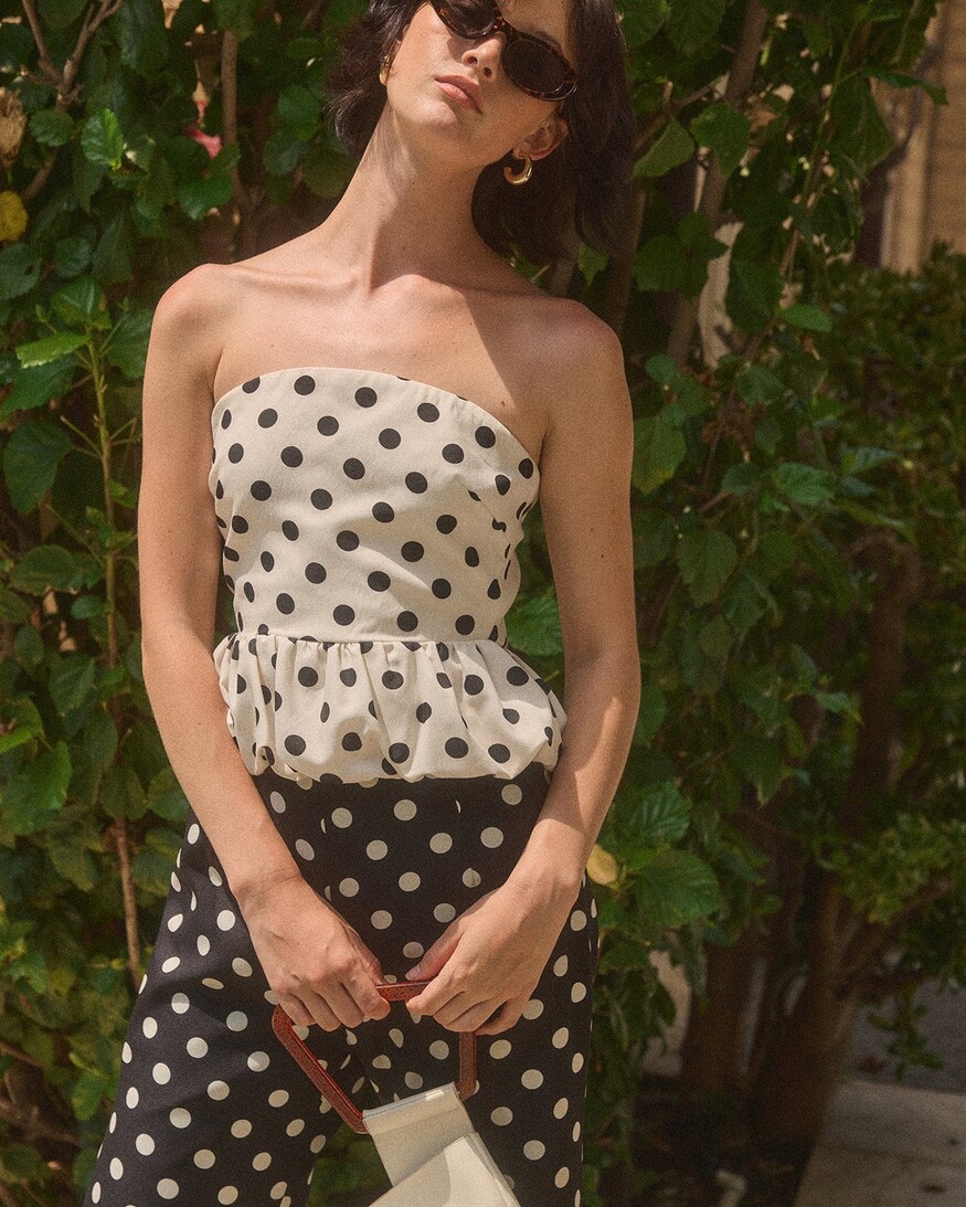 Lucy Paris Ariana Strapless Top