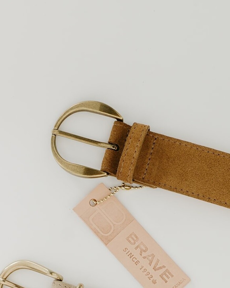 Brave Leather Sylas Suede Belt