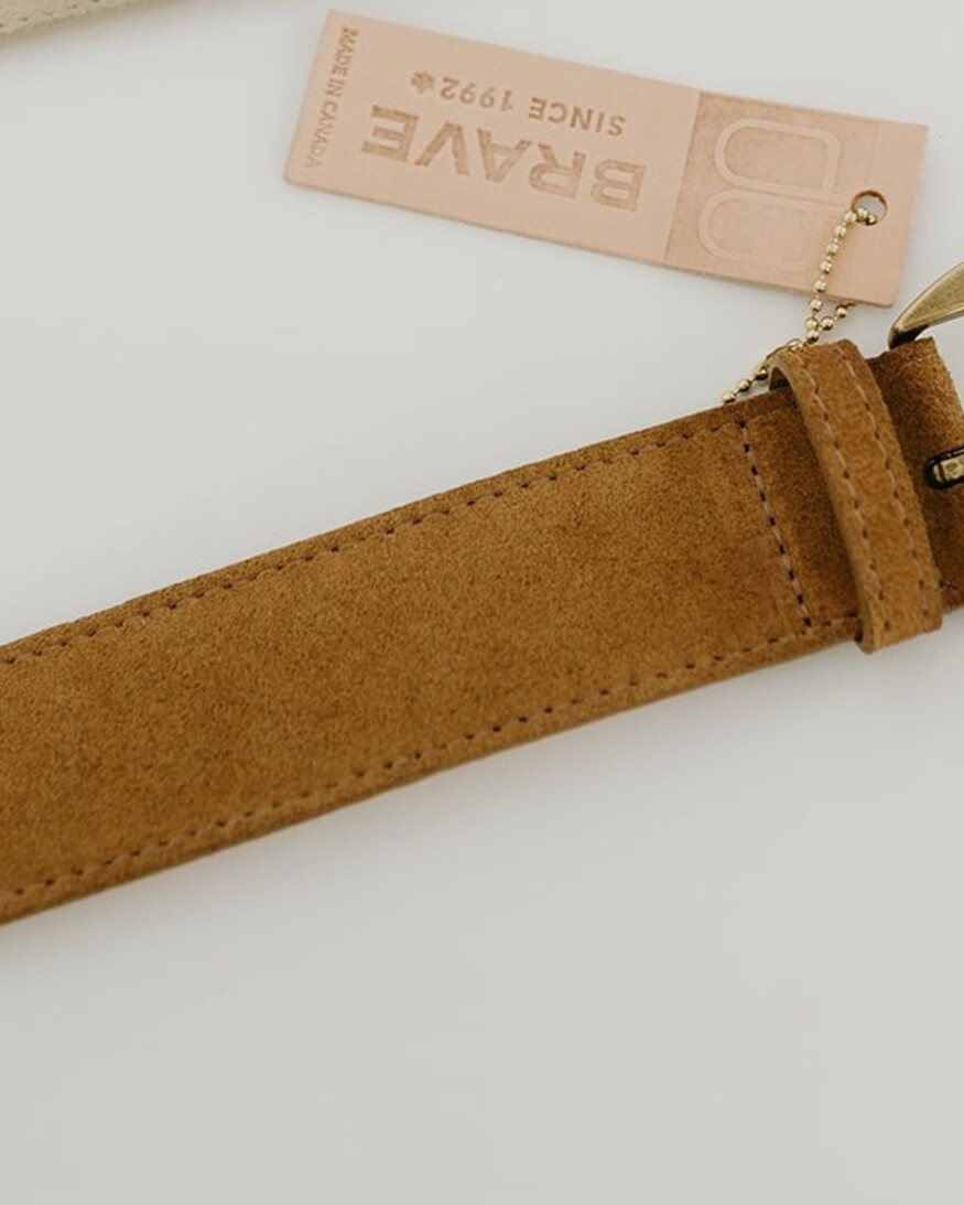 Brave Leather Sylas Suede Belt