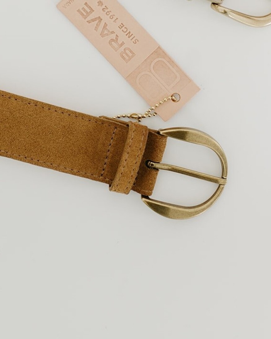 Brave Leather Sylas Suede Belt