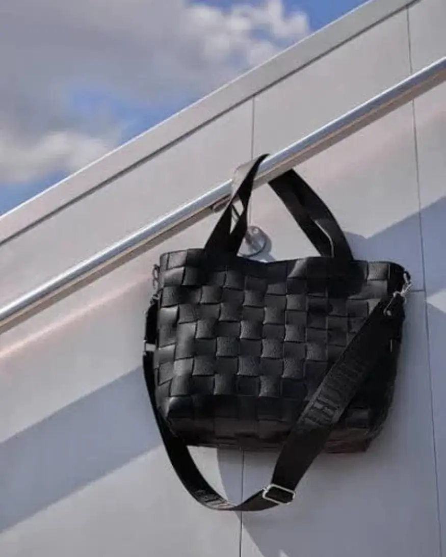 Ilse Jacobsen Square Braid Tote