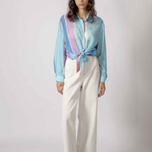 The Korner Tawny Button Front Top
