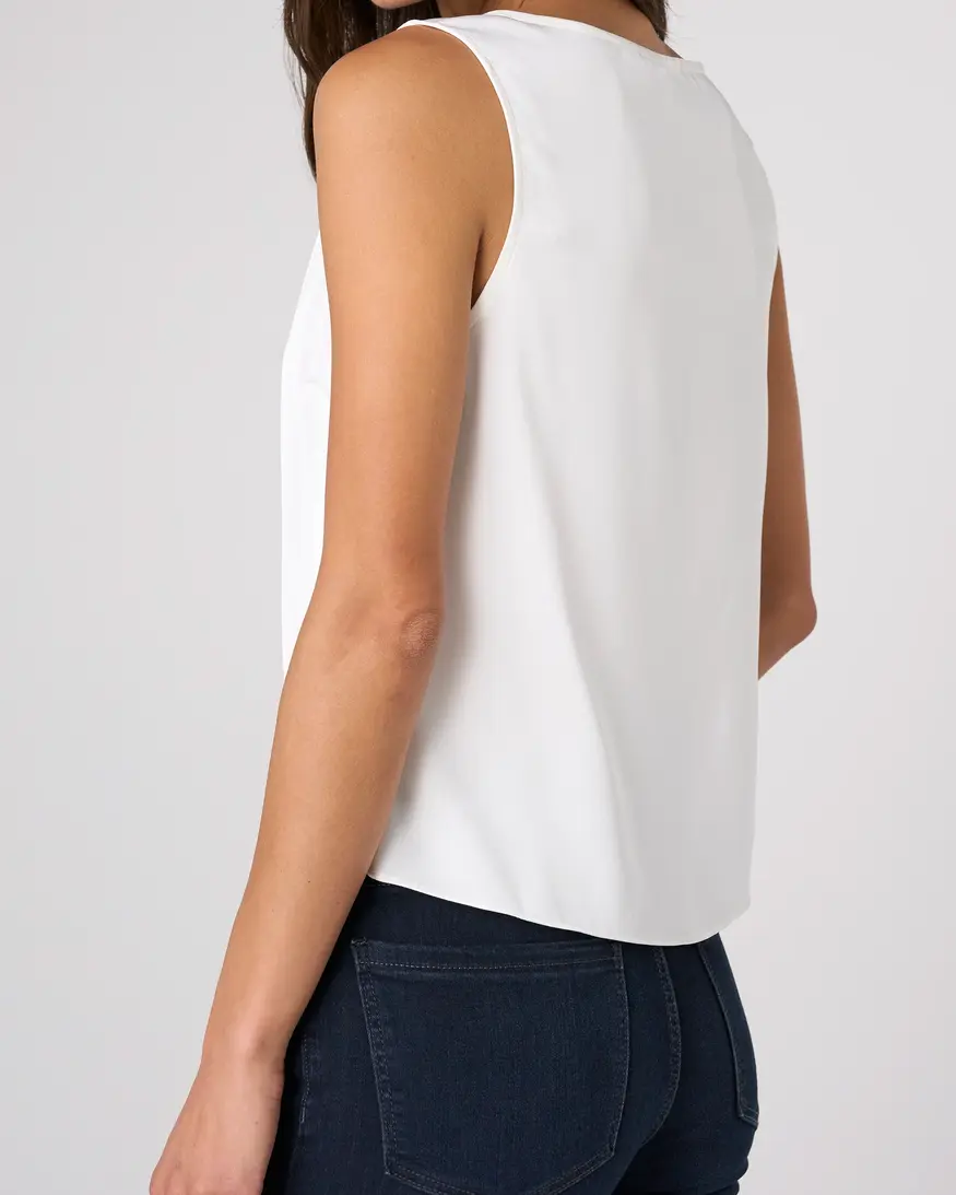 Liverpool Lark Tank W/Lace Trim