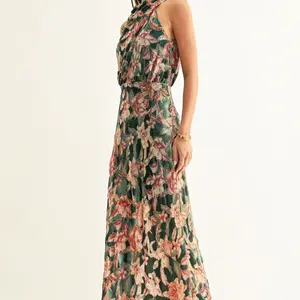 Adelyn Rae Veda Velvet Maxi