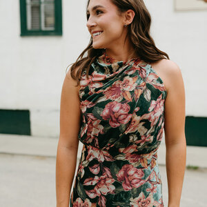 Adelyn Rae Veda Velvet Maxi