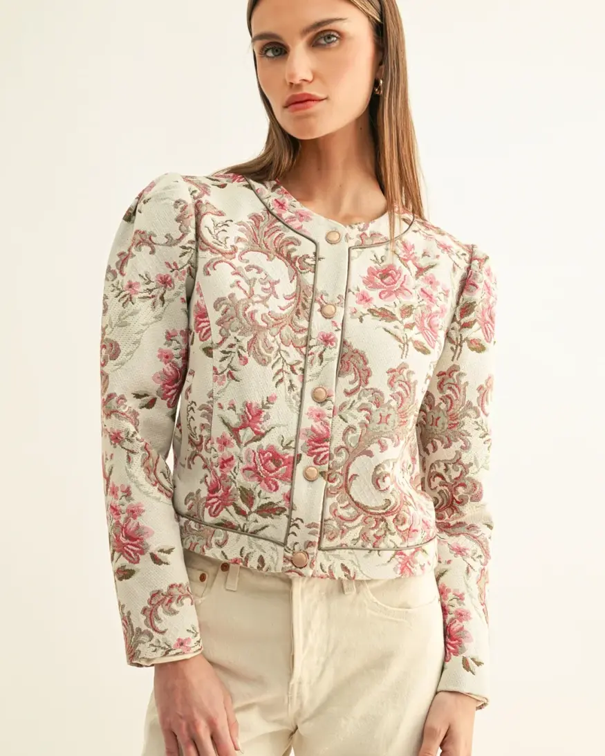 Adelyn Rae Jaliyah Jacquard Jkt