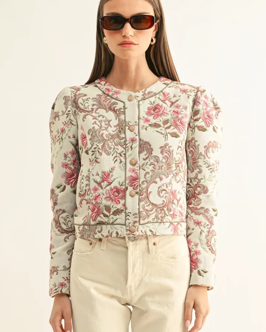 Adelyn Rae Jaliyah Jacquard Jkt