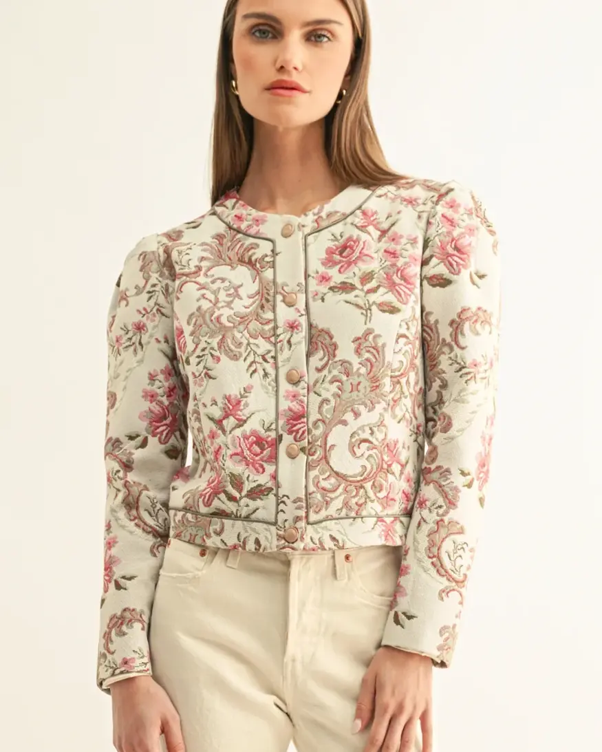 Adelyn Rae Jaliyah Jacquard Jkt