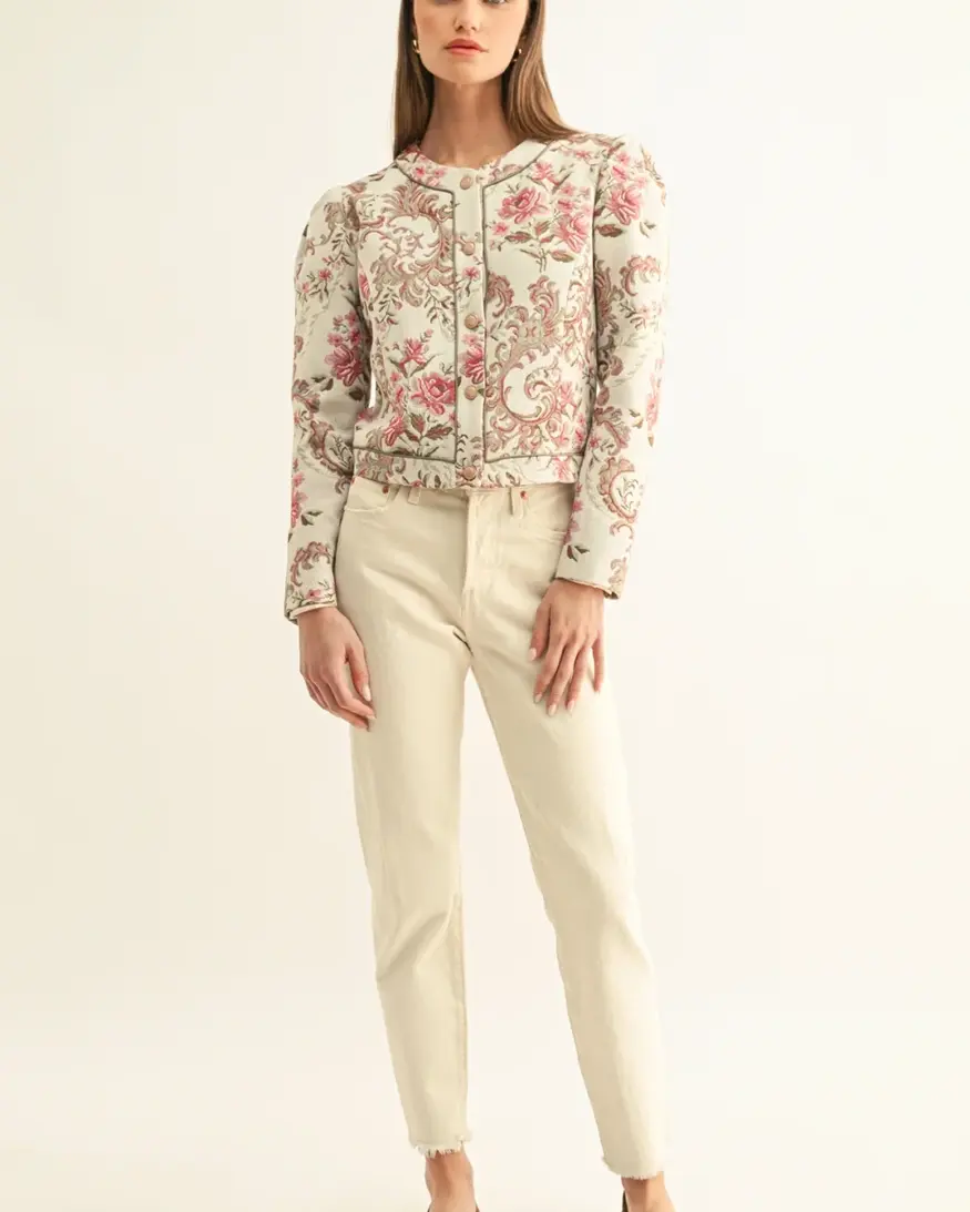 Adelyn Rae Jaliyah Jacquard Jkt