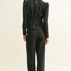 Adelyn Rae Miley Pleat Chambray Pant