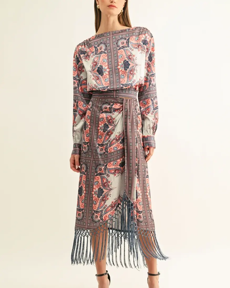 Adelyn Rae Niko Boat Neck Top