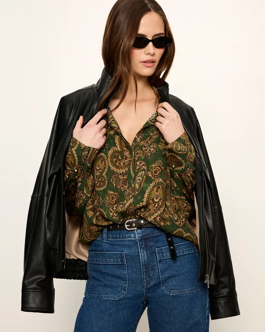 Sanctuary Uma Silk Shirt