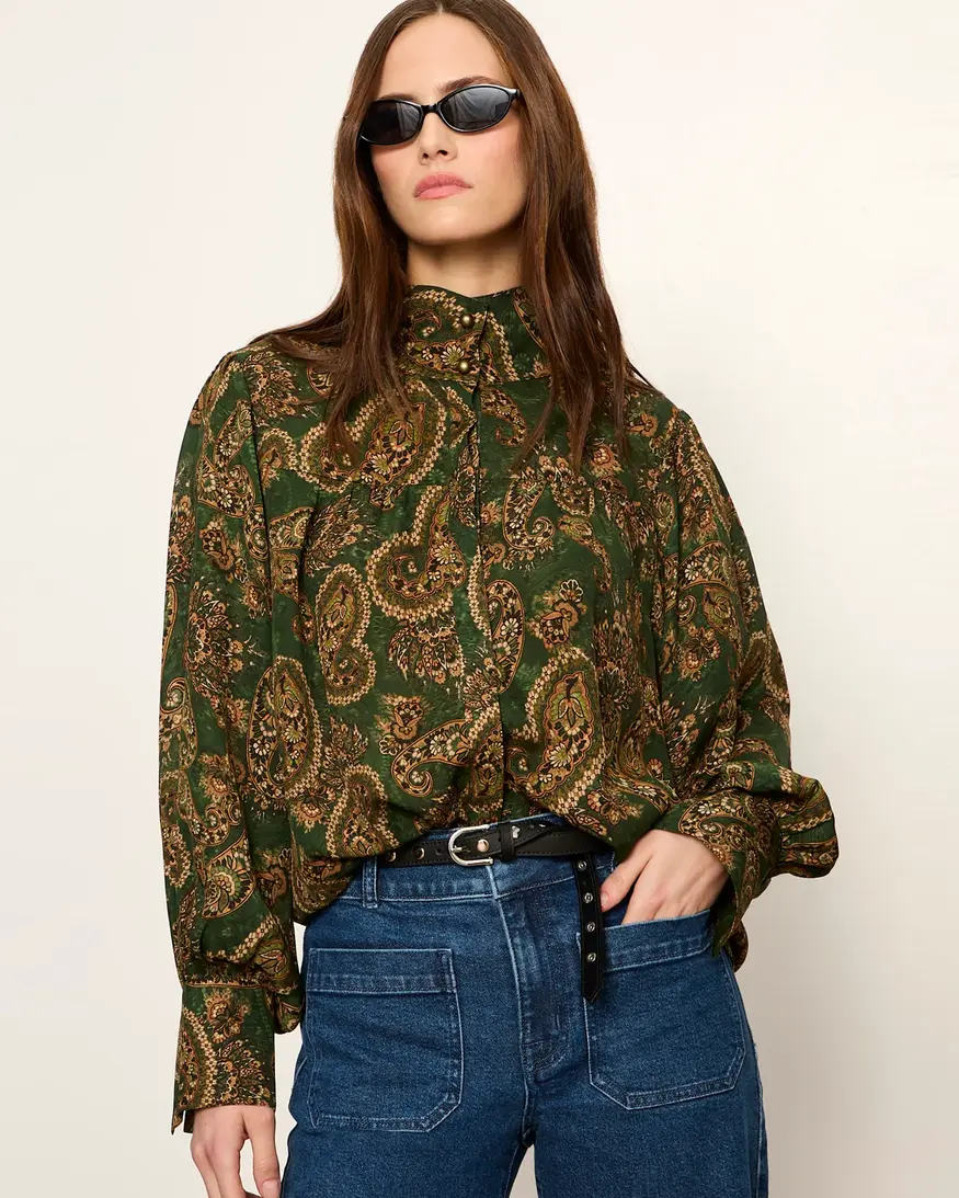 Sanctuary Uma Silk Shirt