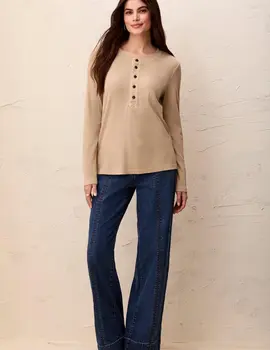 Tribal Carmo Henley Top