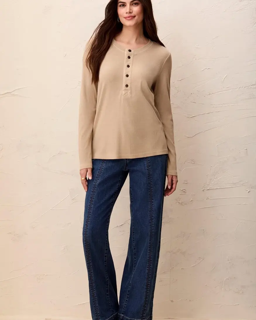 Tribal Carmo Henley Top