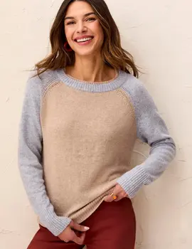 Tribal Caja Colorblock Knit