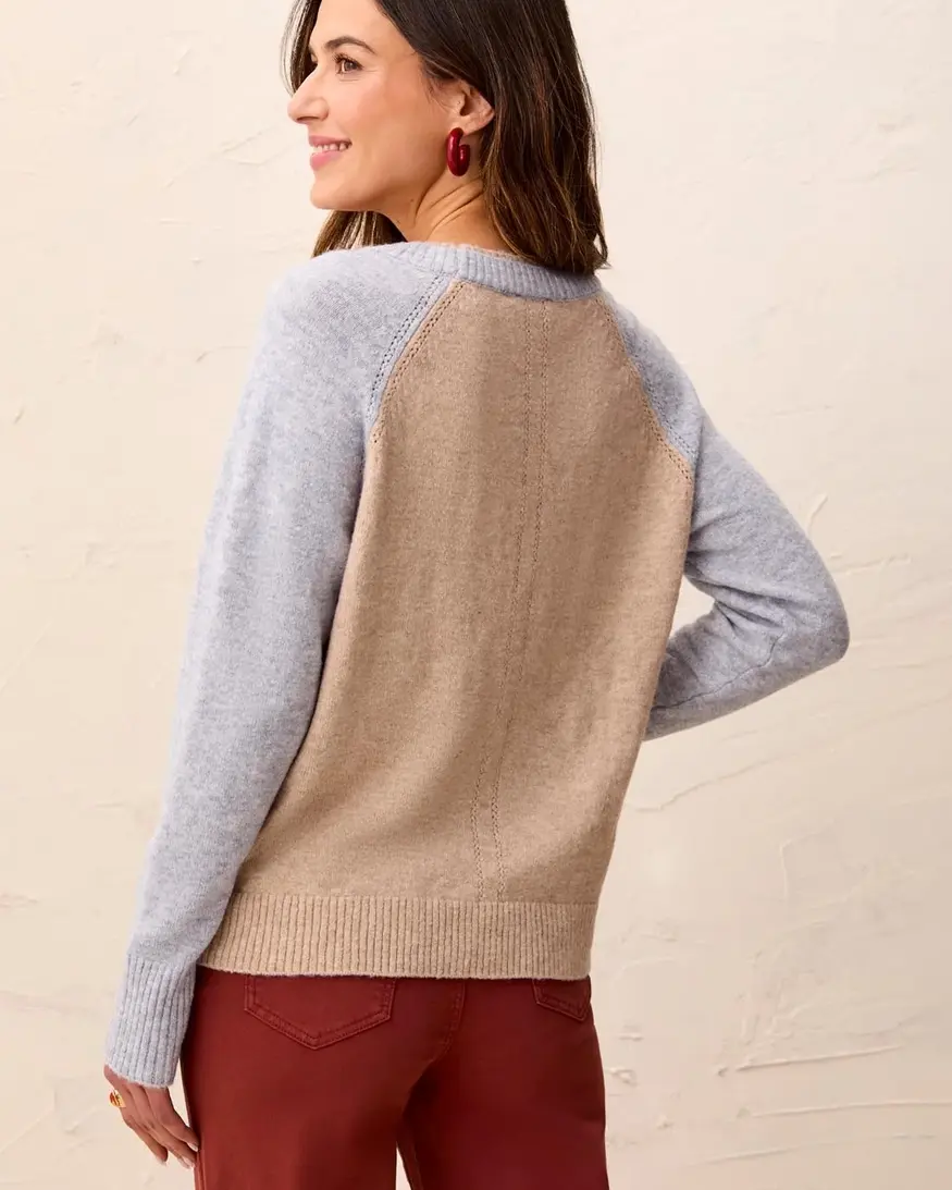 Tribal Caja Colorblock Knit