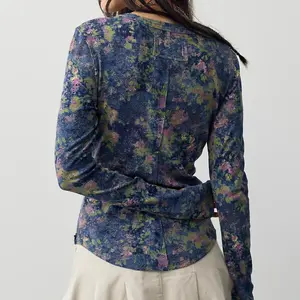 Free People Jamie Printed Henley